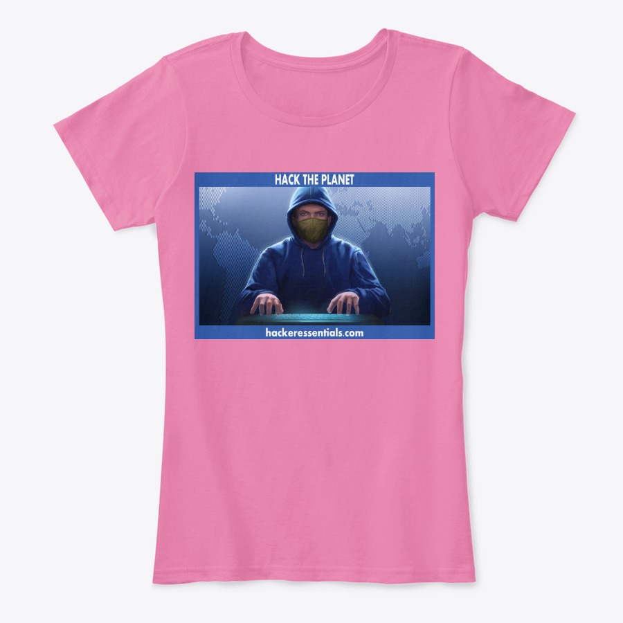Hack The Planet - Woman's Tee-Shirt.
